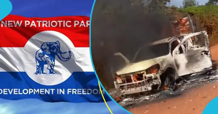 You are currently viewing NPP Campaign Vehicle Bursts Into Flames.