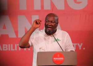 Read more about the article Mahama Urges Ghanaians to Vote for Change at NDC Final Rally