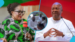 Read more about the article Mahama and Lordina share packages at their Thanksgiving service