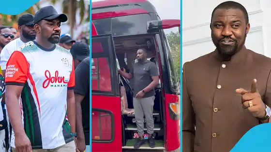 You are currently viewing John Dumelo MP Elect, Offers Free Bus Rides.