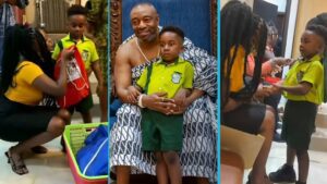 Read more about the article Sarkodie’s Son MJ Visits Ga Mantse with Classmates