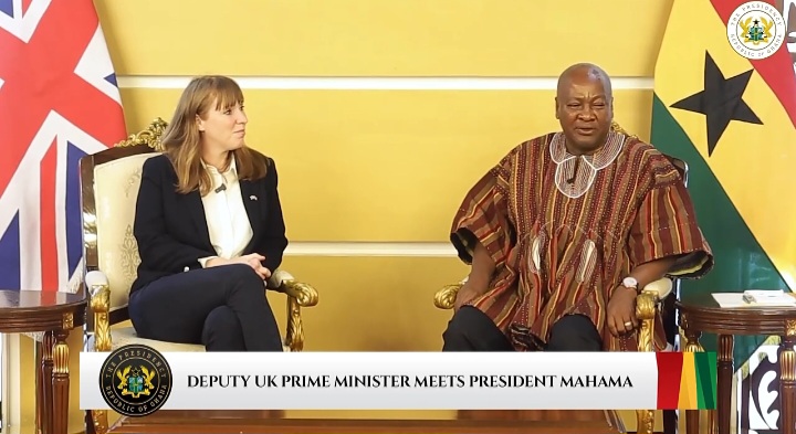 You are currently viewing President Mahama meets deputy UK prime minister