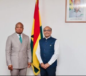 Read more about the article Minister Ablakwa Meets UN Resident Coordinator Charles Abani