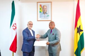 Read more about the article Ghana’s Foreign Affairs Minister Receives Iranian Ambassador-Designate