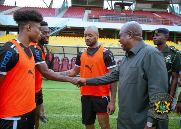You are currently viewing Mahama to Watch Black Stars vs Chad