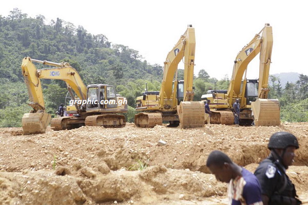 You are currently viewing Ghana Spends GH₵6.2 Billion on Excavator Imports in 2024