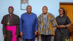 Read more about the article Mahama Honours Legacy of Late Pope Francis..