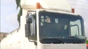 Read more about the article Police Stop Fuel Tanker Carrying Smuggled Cocoa Beans