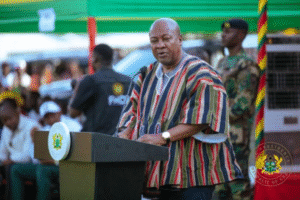 Read more about the article Mahama Reaffirms Commitment to Tackling Galamsey