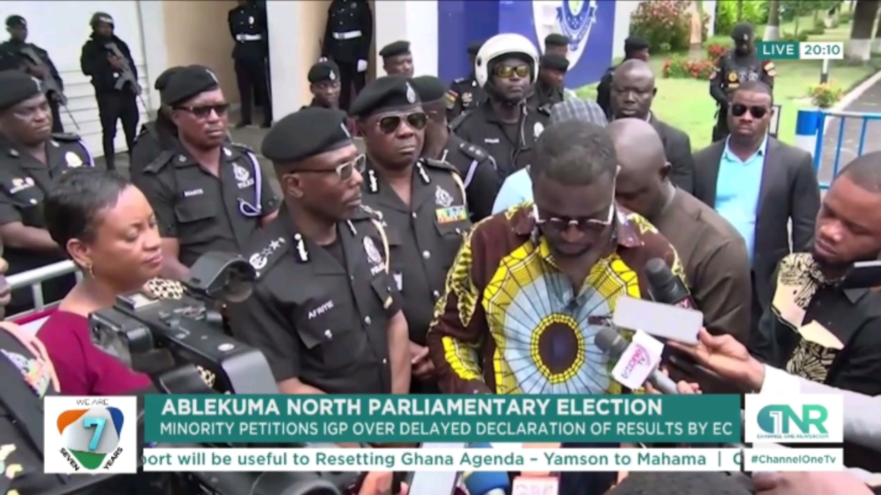 Minority Rallies Over Delayed Ablekuma North Election Results