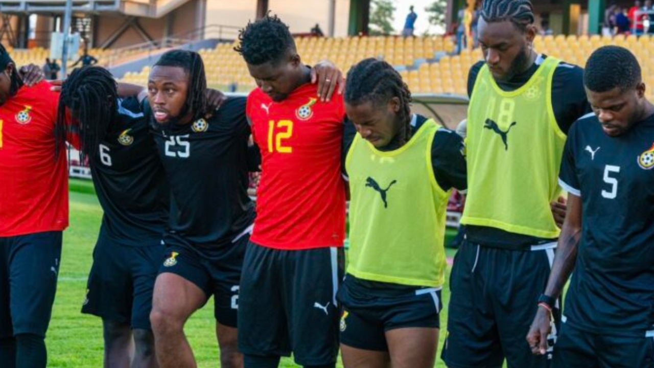 You are currently viewing 2026 WCQ: Black Stars Hold Final Training Ahead of Comoros Clash