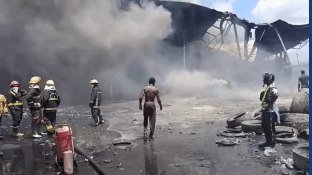 You are currently viewing Fire Destroys Part of Greenhouse Factory at Shai Hills
