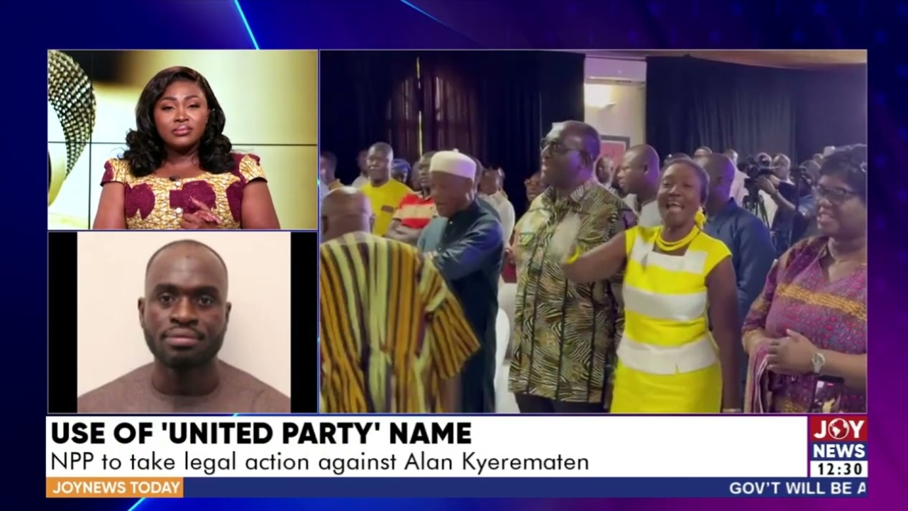 NPP Mulls Legal Action Against Alan Kyerematen Over Use of ‘United Party’ Name